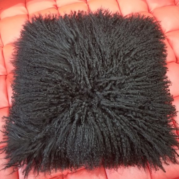 Mongolian Lamb wool pillow - Picture 2 of 5